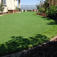 Plastic Grass Pierce, Colorado Paver Patio, Backyard Landscaping Ideas