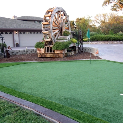 Fake Turf Erie, Colorado Golf Green, Small Front Yard Landscaping