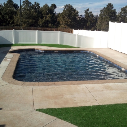 Installing Artificial Grass Mountain Village, Colorado Paver Patio, Backyard Ideas