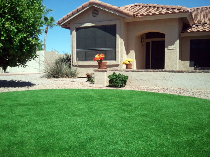 Best Artificial Grass Fort Garland, Colorado Lawns, Front Yard