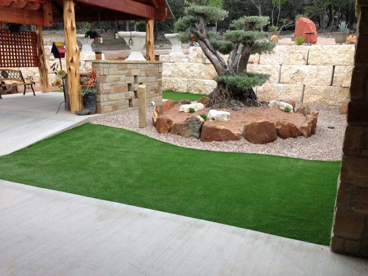 Fake Turf Acres Green, Colorado Backyard Playground, Backyard Garden Ideas