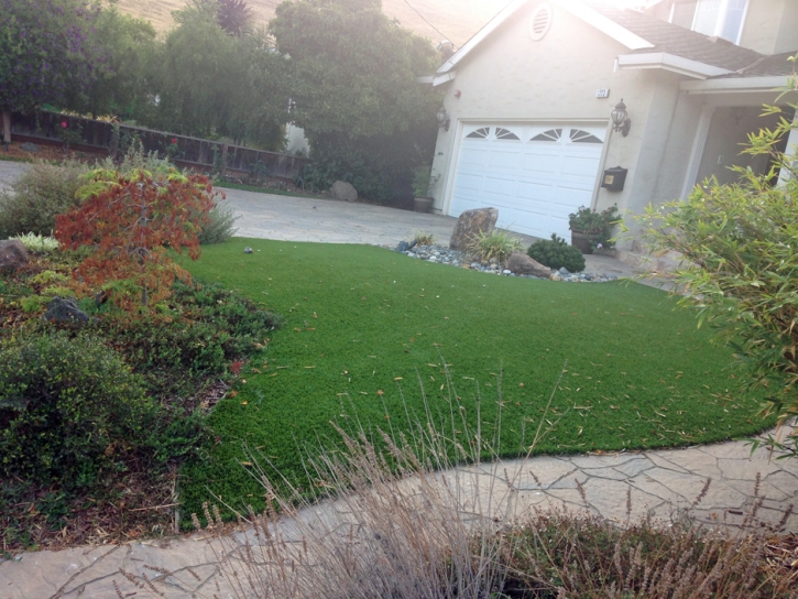 Grass Turf Arvada, Colorado Paver Patio, Front Yard Landscaping