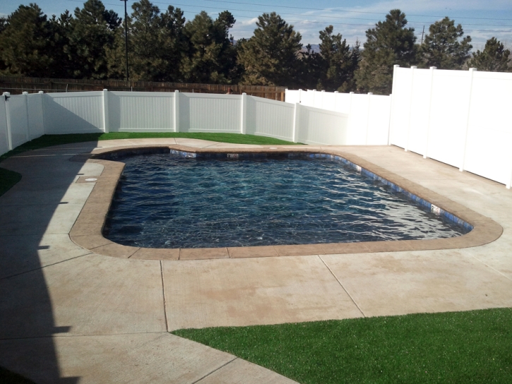 Installing Artificial Grass Mountain Village, Colorado Paver Patio, Backyard Ideas