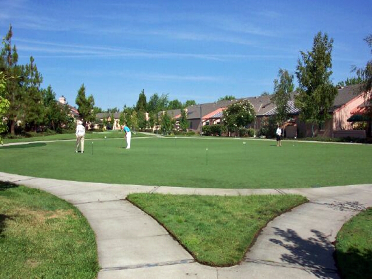 Plastic Grass Mountain Meadows, Colorado Putting Greens, Commercial Landscape