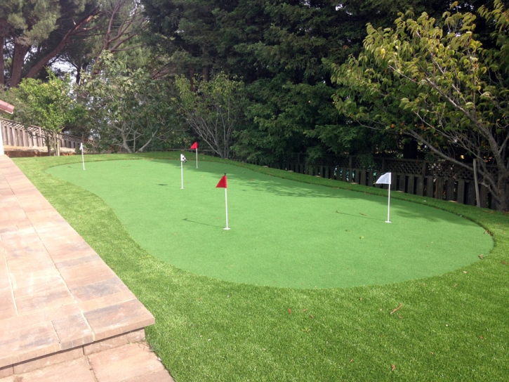 Turf Grass Security-Widefield, Colorado Outdoor Putting Green, Backyard Design